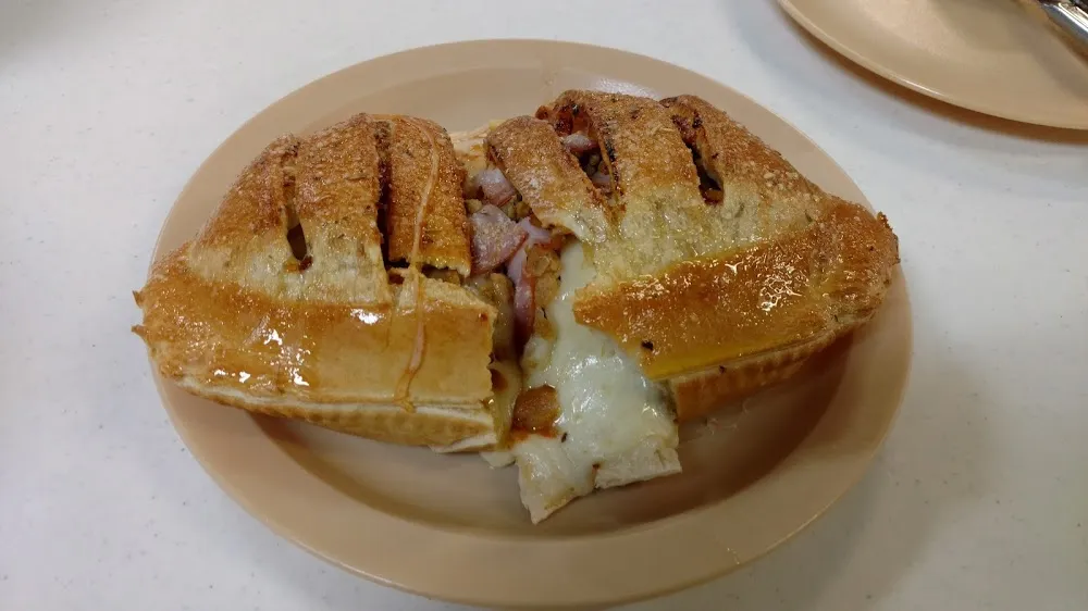 Sausage and Ham Calzone